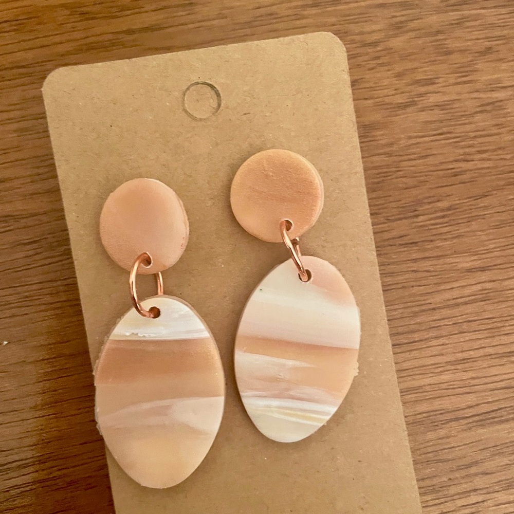 Polymer Clay Earrings Brand-new